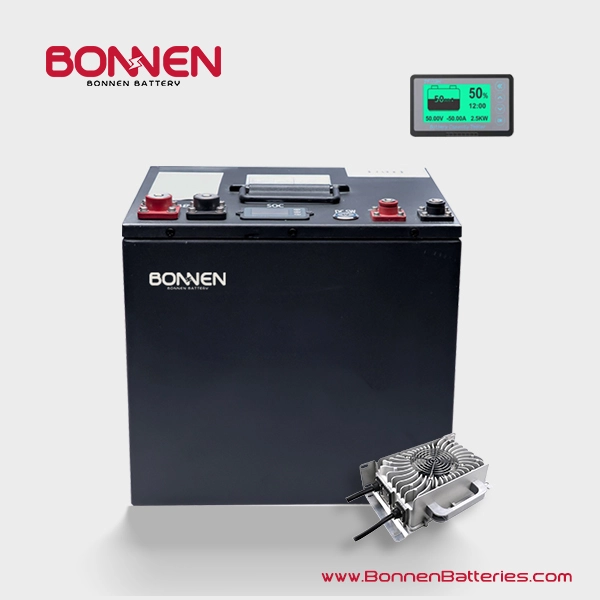 48V 60AH LiFePO4 Custom Battery Pack for E-mobility, Electric Car, Golf Cart from Bonnen Battery