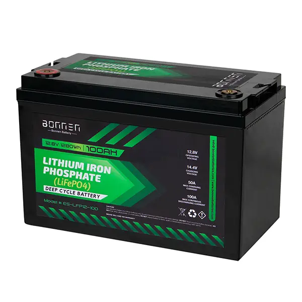 12V 100AH lithium ion battery