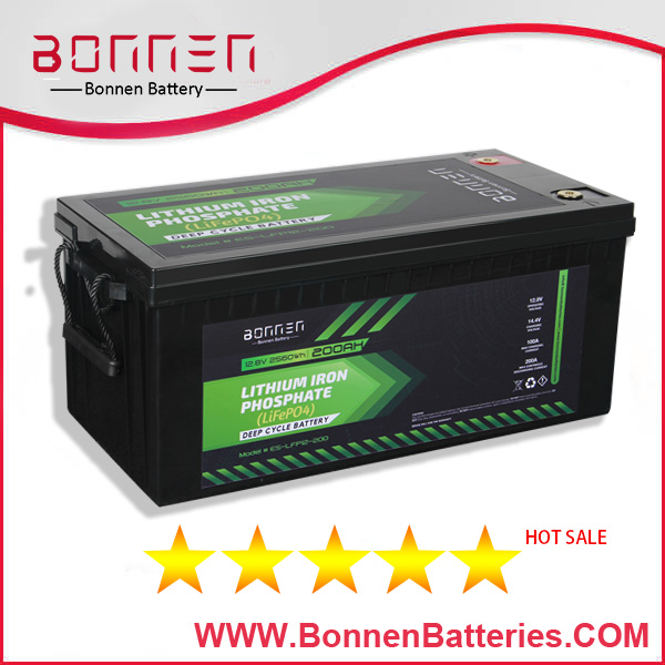 12V 200AH lithium ion battery