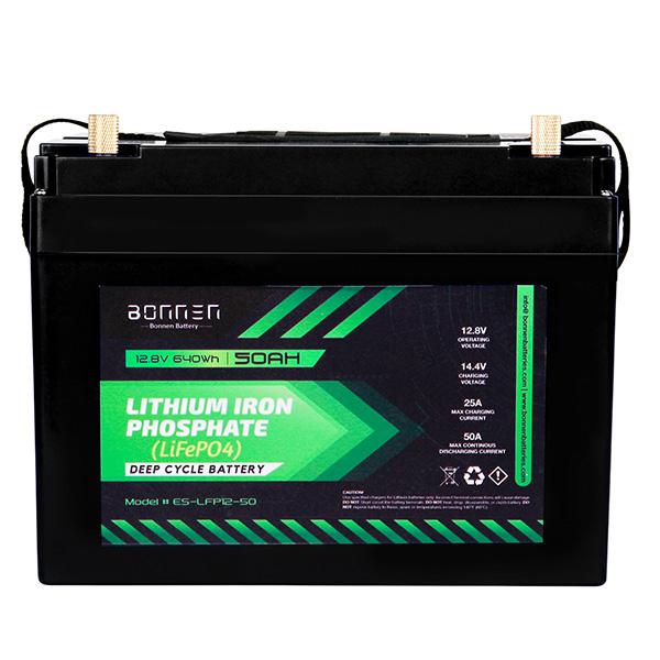 12V 50AH lithium ion battery