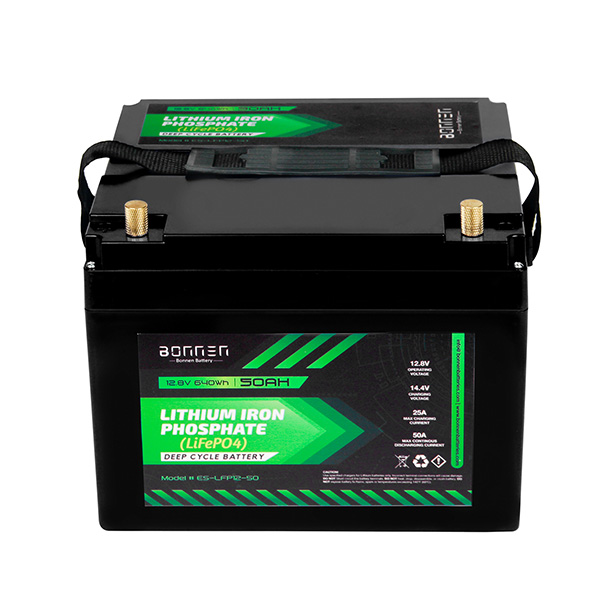 12V 50AH lithium ion battery