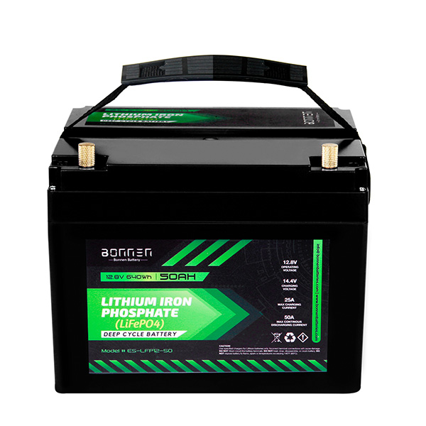 12V 50AH lithium ion battery