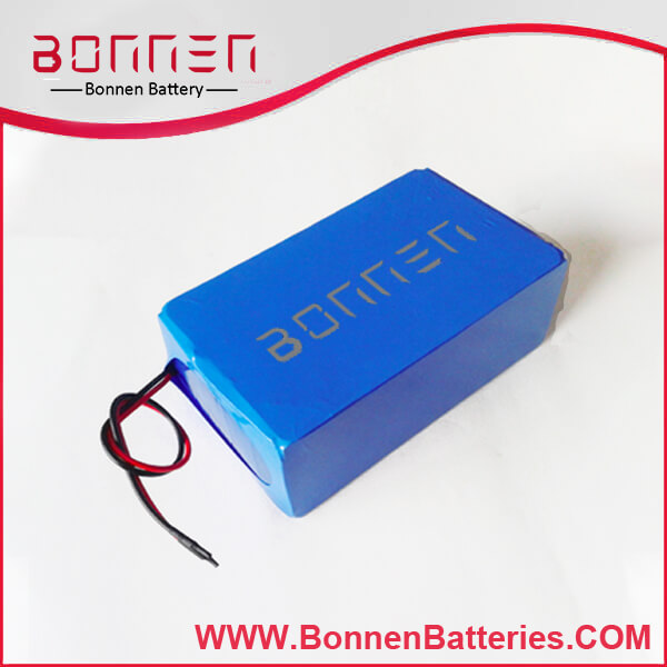 12V 30AH lithium battery pack with PVC