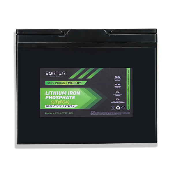 12V 60AH lithium ion battery