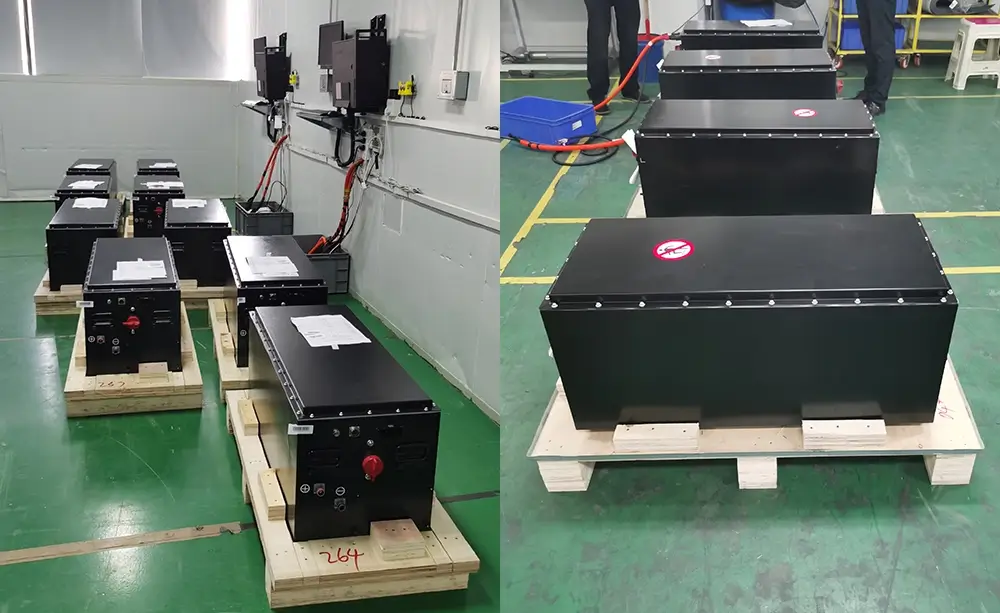 electric tractor lithium battery production
