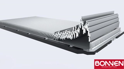 Blade battery structure