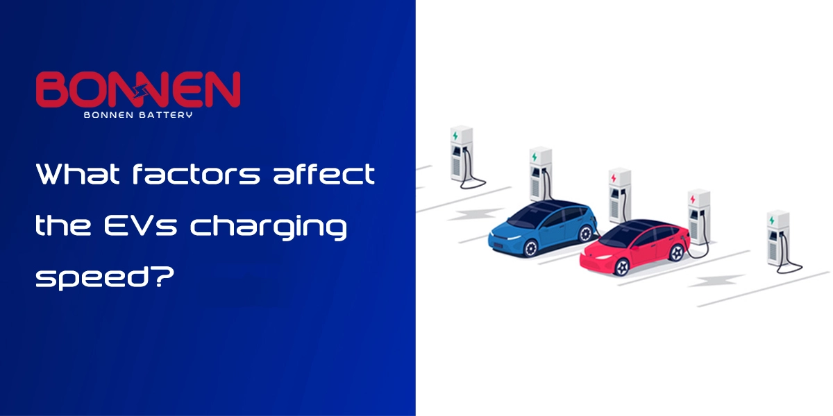 What factors affect the EVs charging speed