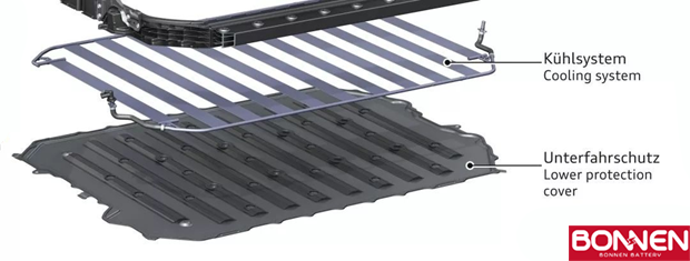Harmonica tube liquid cold plate