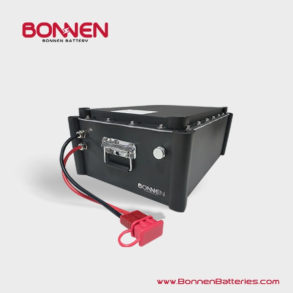 96V 50Ah lithium battery for electric boats, marine, and Outboard Motors from Bonnen Battery