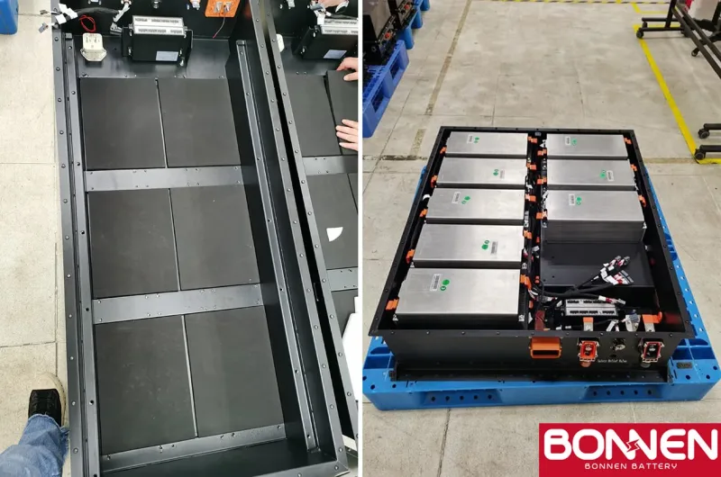 Assembly of Battery Packs in Bonnen Battery