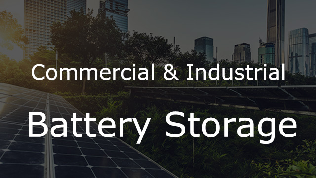 Commercial battery storage