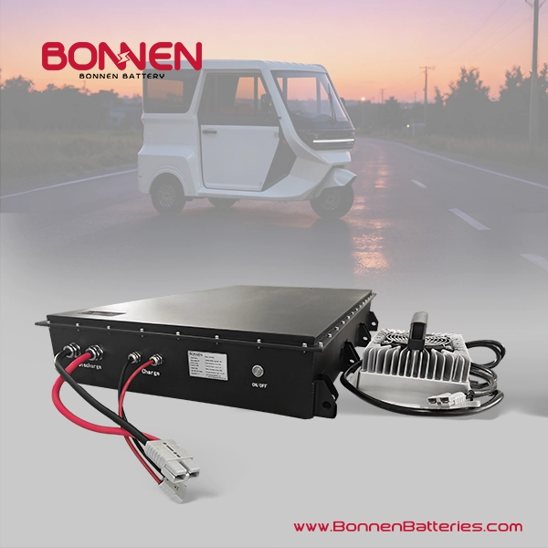 72V LiFePo4 Battery, 15KWH Thin Lithium Battery Pack For Electric Trike, Cargo Three-Wheeler, Pedicab, Rickshaw, Tuk Tuk