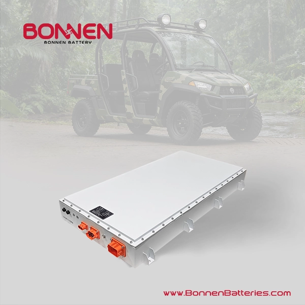 Lithium UTV Battery, Low Profile 96V 200Ah LIFEPO4 EV Battery Pack For LSV, Golf Cart, Sightseeing Car, Patrol Car
