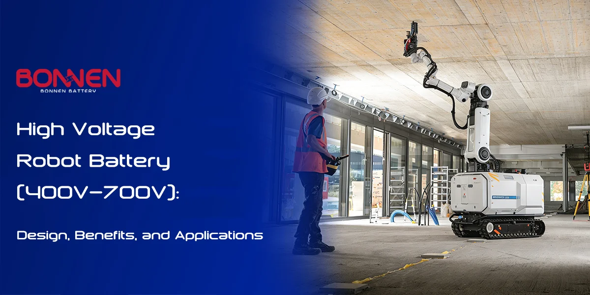 High Voltage Robot Battery (400V–700V): Design, Benefits, and Applications