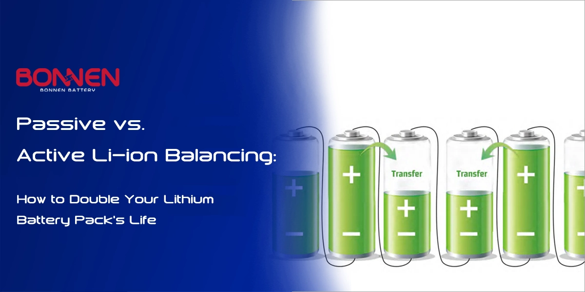 Passive vs. Active Li-ion Balancing: How to Double Your Lithium Battery Pack’s Life