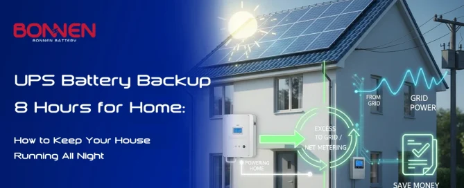 UPS Battery Backup 8 Hours for Home