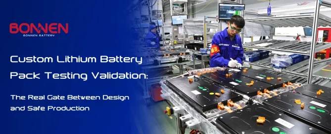 Custom Lithium Battery Pack Testing Validation