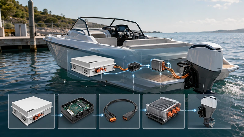 96V for Electric Outboard Motors