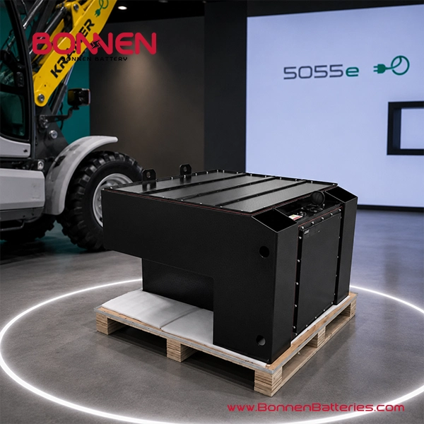 Custom 80V 560Ah Lithium Battery Solutions for Kramer 5055e and Other Electric Wheel Loaders