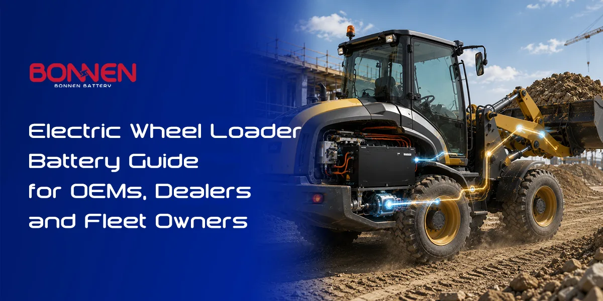 Electric Wheel Loader Battery Guide for OEMs, Dealers and Fleet Owners