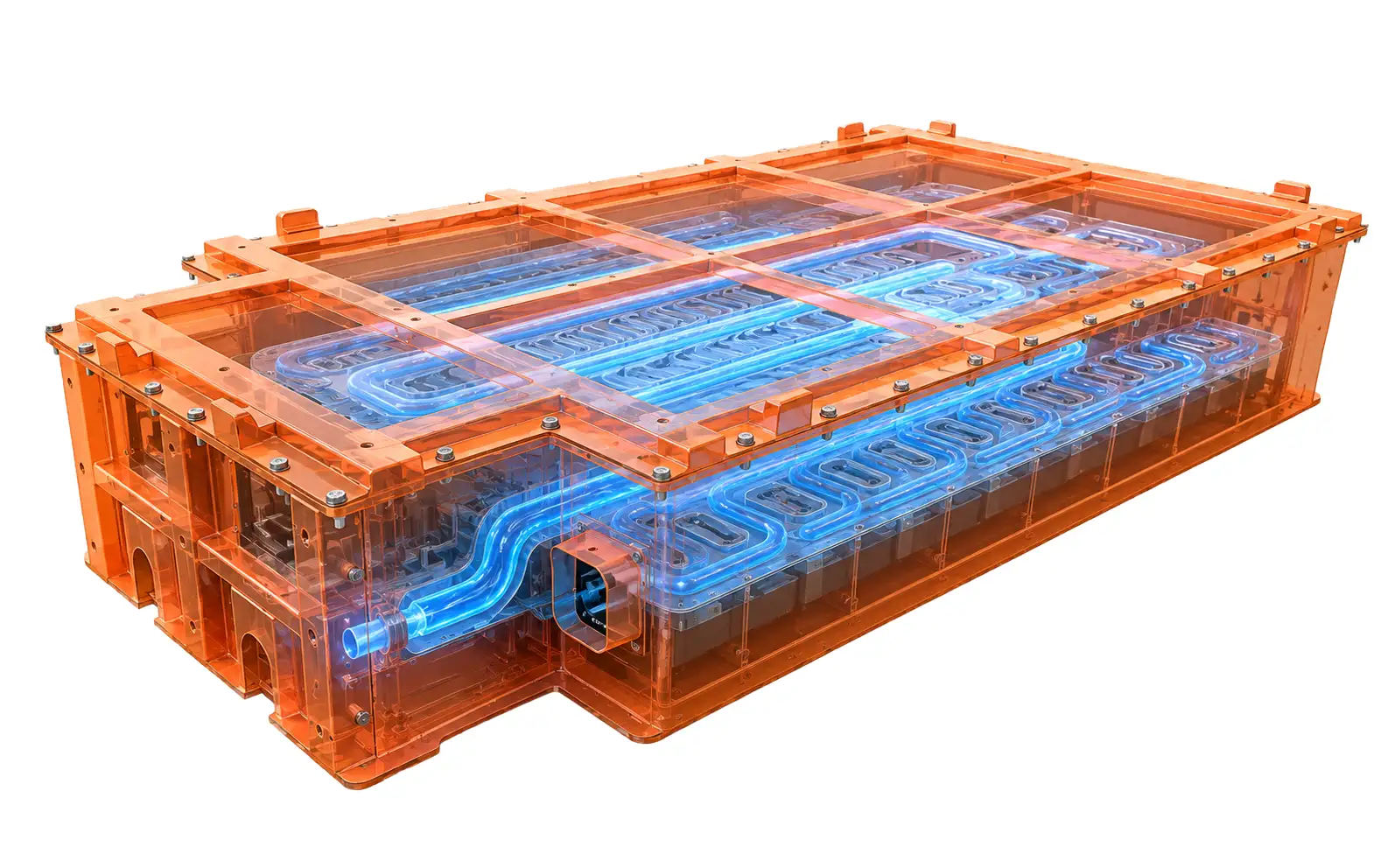 Thermal management for high voltage battery pack