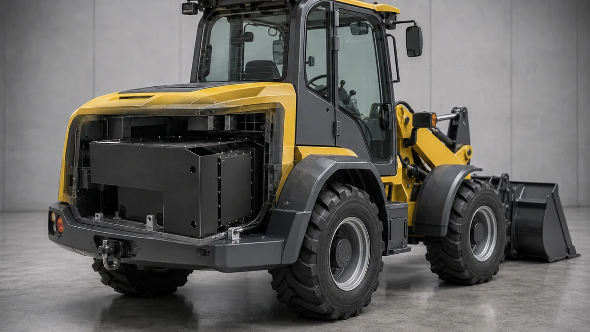 electric wheel loader project