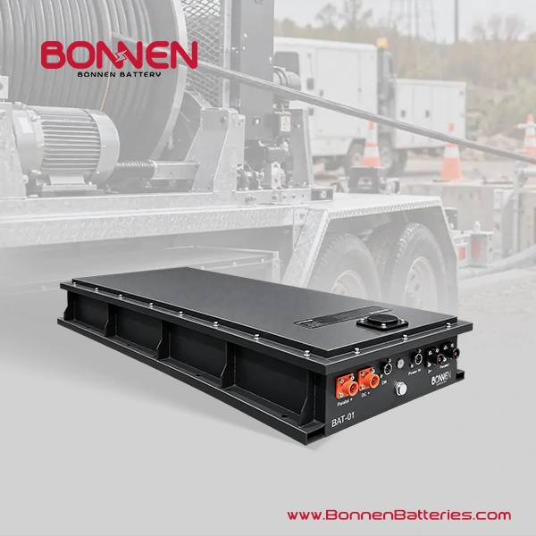 96V Lithium Battery Systems for Cable Pulling Machines & Industrial Winches