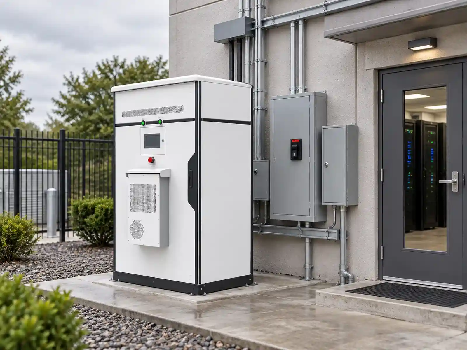 All-in-one energy storage cabinet supporting a critical-load facility