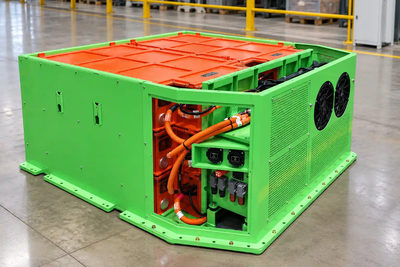 Reference modular multi-pack battery system